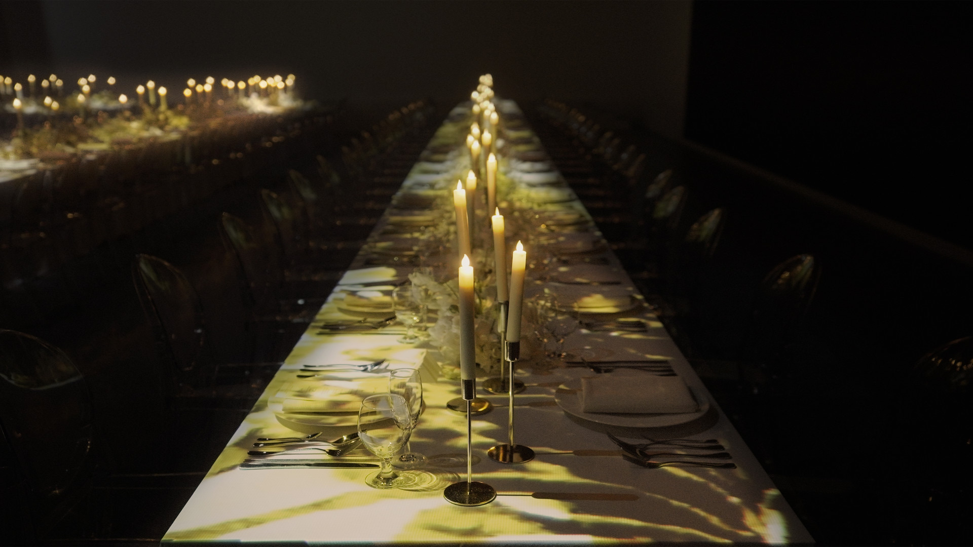 《Gala Dinner》 테이블 프로젝션 맵핑 — 10